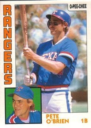 #71 Pete O'Brien - Texas Rangers - 1984 O-Pee-Chee Baseball