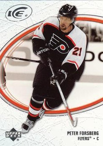 #71 Peter Forsberg - Philadelphia Flyers - 2005-06 Upper Deck Ice Hockey