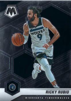 #71 Ricky Rubio - Minnesota Timberwolves - 2020-21 Panini Mosaic Basketball