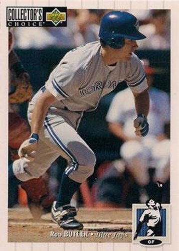 #71 Rob Butler - Toronto Blue Jays - 1994 Collector's Choice Baseball