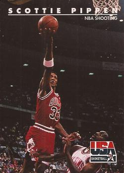 #71 Scottie Pippen - USA - 1992 SkyBox USA Basketball