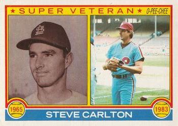 #71 Steve Carlton - St. Louis Cardinals / Philadelphia Phillies - 1983 O-Pee-Chee Baseball