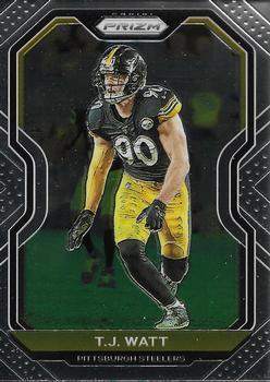 #71 T.J. Watt - Pittsburgh Steelers - 2020 Panini Prizm Football
