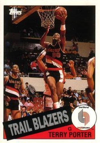 #71 Terry Porter - Portland Trail Blazers - 1992-93 Topps Archives Basketball
