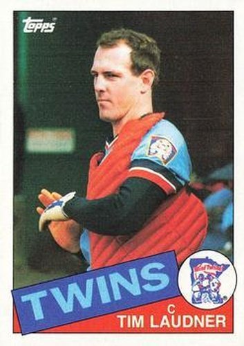 #71 Tim Laudner - Minnesota Twins - 1985 Topps Baseball