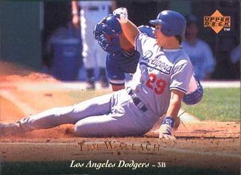 #71 Tim Wallach - Los Angeles Dodgers - 1995 Upper Deck Baseball