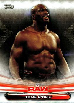 #71 Titus O'Neil - 2019 Topps WWE RAW Wrestling