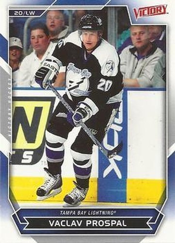 #71 Vaclav Prospal - Tampa Bay Lightning - 2007-08 Upper Deck Victory Hockey