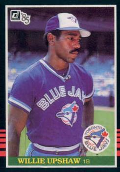 #71 Willie Upshaw - Toronto Blue Jays - 1985 Donruss Baseball