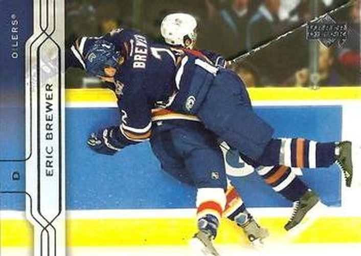 #71 Eric Brewer - Edmonton Oilers - 2004-05 Upper Deck Hockey