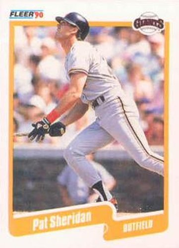 #71 Pat Sheridan - San Francisco Giants - 1990 Fleer USA Baseball