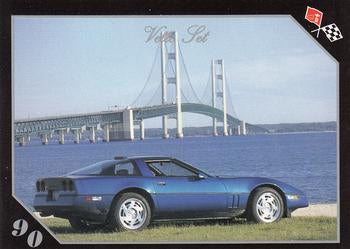 #71 1990 Corvette Sport Coupe - 1991 Collect-A-Card Vette Set
