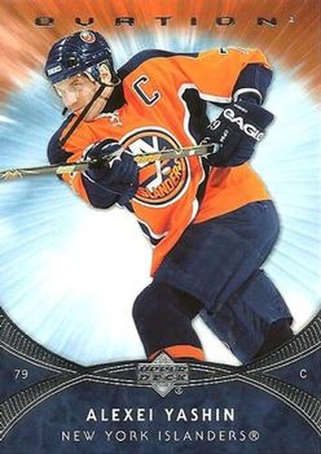 #71 Alexei Yashin - Alexei Yashin - 2007-08 Upper Deck Ovation Hockey