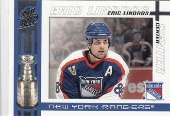 #71 Eric Lindros - New York Rangers - 2003-04 Pacific Quest for the Cup Hockey