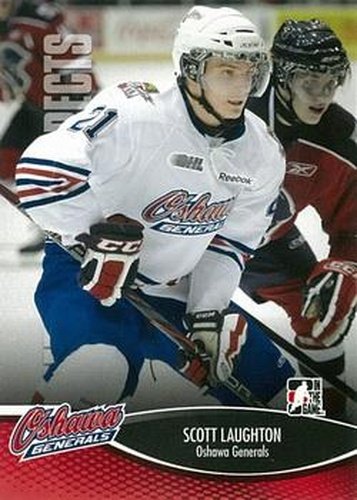 #71 Scott Laughton - Oshawa Generals - 2012-13 In The Game Heroes and Prospects Hockey