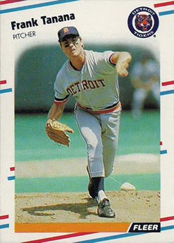 #71 Frank Tanana - Detroit Tigers - 1988 Fleer Baseball
