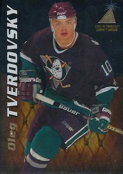#71 Oleg Tverdovsky - Anaheim Mighty Ducks - 1995-96 Zenith Hockey