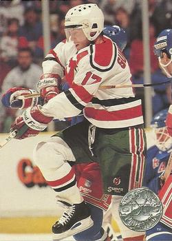 #71 Patrik Sundstrom - New Jersey Devils - 1991-92 Pro Set Platinum Hockey