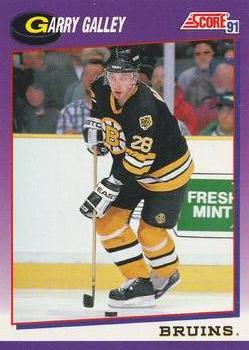 #71 Garry Galley - Boston Bruins - 1991-92 Score American Hockey