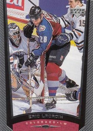 #71 Eric Lacroix - Colorado Avalanche - 1998-99 Upper Deck Hockey