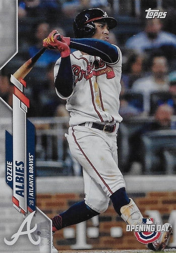 #71 Ozzie Albies - Atlanta Braves - 2020 Topps Opening Day Baseball