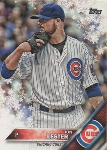 #HMW71 Jon Lester - Chicago Cubs - 2016 Topps Holiday Baseball