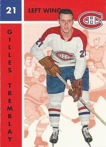 #71 Gilles Tremblay - Montreal Canadiens - 1995-96 Parkhurst 1966-67 Hockey