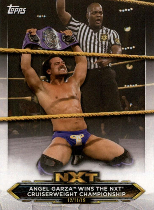 #71 Angel Garza - 2020 Topps WWE NXT Wrestling