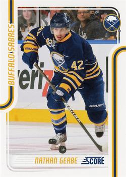 #71 Nathan Gerbe - Buffalo Sabres - 2011-12 Score Hockey