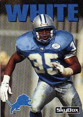 #71 William White - Detroit Lions - 1992 SkyBox Impact Football