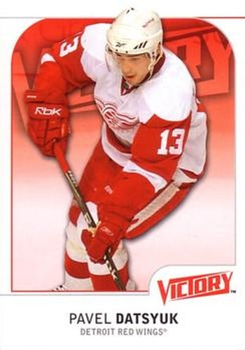 #71 Pavel Datsyuk - Detroit Red Wings - 2009-10 Upper Deck Victory Hockey