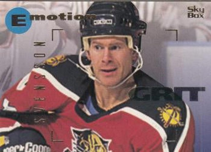 #71 Magnus Svensson - Florida Panthers - 1995-96 SkyBox E-Motion Hockey