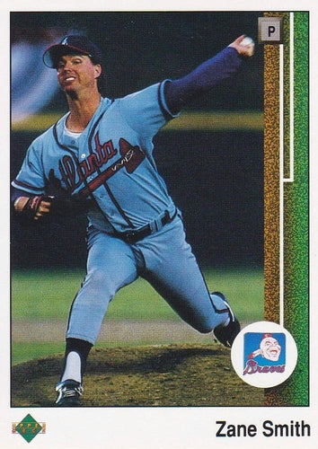 #71 Zane Smith - Atlanta Braves - 1989 Upper Deck Baseball