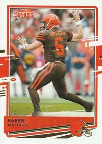 #71b Baker Mayfield - Cleveland Browns - 2020 Donruss Football