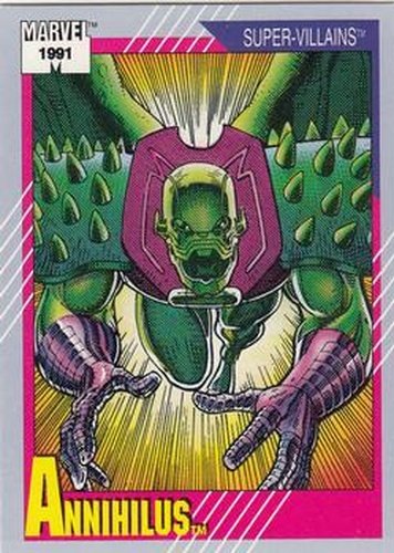#72 Annihilus - 1991 Impel Marvel Universe Series II