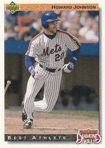 #720 Howard Johnson - New York Mets - 1992 Upper Deck Baseball