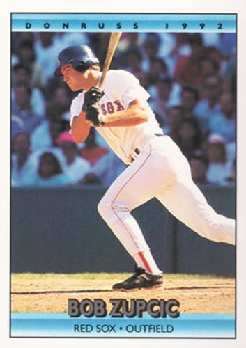 #720 Bob Zupcic - Boston Red Sox - 1992 Donruss Baseball