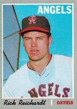 #720 Rick Reichardt - California Angels - 1970 Topps Baseball