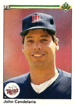 #720 John Candelaria - Minnesota Twins - 1990 Upper Deck Baseball