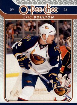 #721 Eric Boulton - Atlanta Thrashers - 2009-10 O-Pee-Chee Hockey