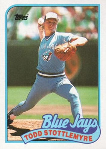 #722 Todd Stottlemyre - Toronto Blue Jays - 1989 Topps Baseball