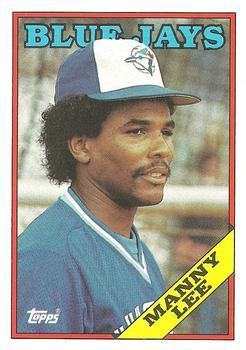 #722 Manny Lee - Toronto Blue Jays - 1988 Topps Baseball
