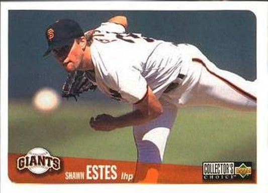 #722 Shawn Estes - San Francisco Giants - 1996 Collector's Choice Baseball