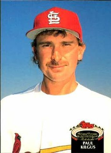 #722 Paul Kilgus - St. Louis Cardinals - 1992 Stadium Club Baseball