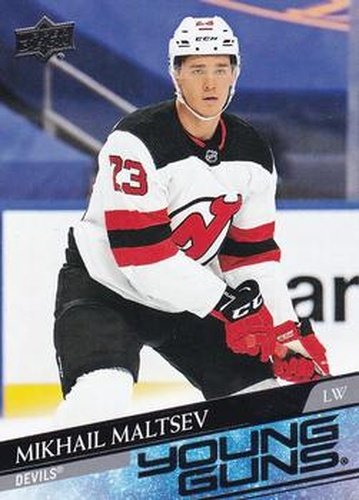 #723 Mikhail Maltsev - New Jersey Devils - 2020-21 Upper Deck Hockey