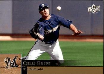 #724 Chris Duffy - Milwaukee Brewers - 2009 Upper Deck Baseball