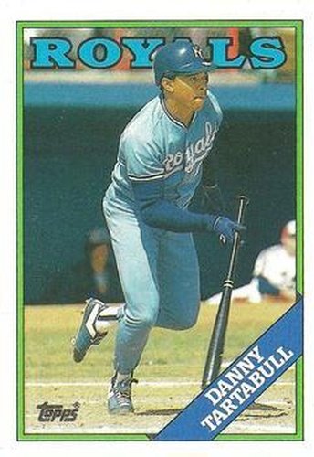 #724 Danny Tartabull - Kansas City Royals - 1988 Topps Baseball
