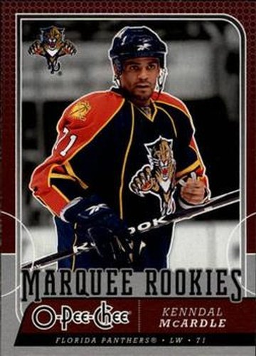 #724 Kenndal McArdle - Florida Panthers - 2008-09 O-Pee-Chee Hockey