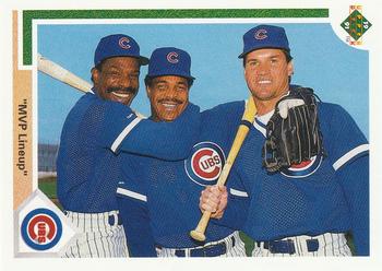 #725 "MVP Lineup" - Chicago Cubs - 1991 Upper Deck Baseball