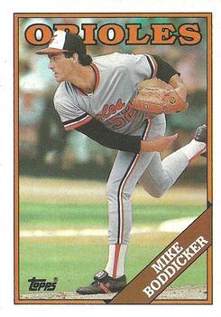 #725 Mike Boddicker - Baltimore Orioles - 1988 Topps Baseball